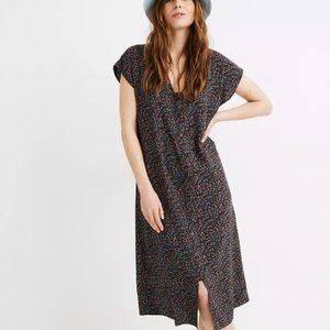 Madewell Easy Midi Dress in Fieldwalk Floral